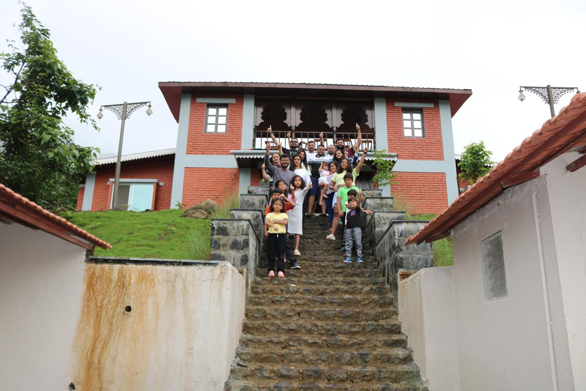 Shinde'S Tikona Valley Farm Villa Poona Buitenkant foto
